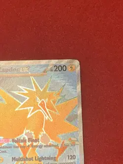 Zapdos ex 192/165 Ultra Rare 151 Pokemon Card - Image 5