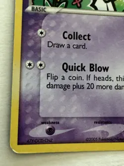 Ralts 81/113 EX Delta Species Reverse Holo Stamped Pokemon Card TCG - Image 2