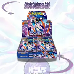 Ninja Spinner M4 Booster Box Mega Evolution EX Spot Pok mon Card Japanese+-/ - Image 1