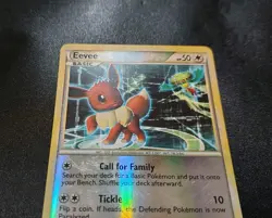 Eevee 48/90 Undaunted Reverse Holo Pokemon Card MP - Image 4