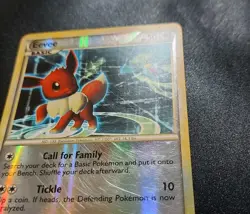 Eevee 48/90 Undaunted Reverse Holo Pokemon Card MP - Image 5