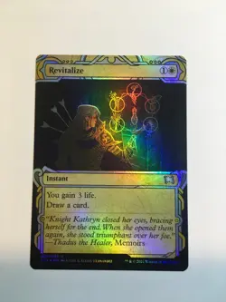 MTG Revitalize - Showcase Foil - NM - Image 1