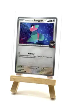 Pokemon TCG English Destined Rivals Team Rocket's Porygon 153/182 NM In Hand - Image 2
