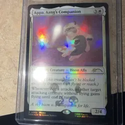 MTG Appa, Aang’s Companion PROMO P0002 Avatar Last Airbender Foil Art Rare - Image 1