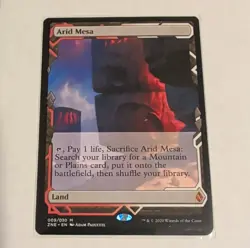 Arid Mesa MTG Zendikar Rising Expeditions Mythic Land 009 EN - Near Mint - Image 1