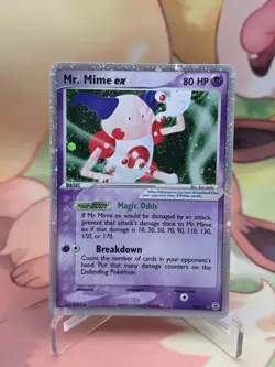 Mr. Mime ex 110/112 FireRed & LeafGreen Holo VLP Excellent Pokemon TCG 2004 - Image 1