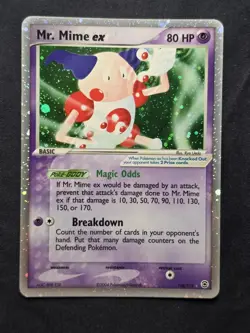 Mr. Mime ex 110/112 FireRed & LeafGreen Holo VLP Excellent Pokemon TCG 2004 - Image 3