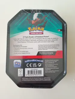 Pokemon TCG - Triple Whammy Collector Sealed Tins x3 (Complete Set) - Image 3