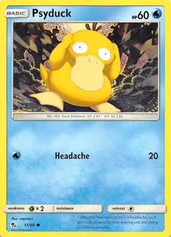 Psyduck 11/68 Hidden Fates Pokemon - Image 1