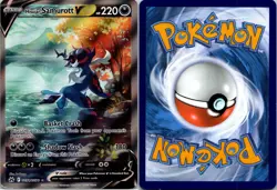 Pokemon Hisuian Samurott V GG51/GG70 Crown Zenith Galarian Gallery Holo 220HP - Image 1