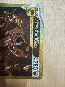 Giratina VSTAR GG69/GG70 Crown Zenith Gold Secret Rare Pokemon Card NM - Image 3