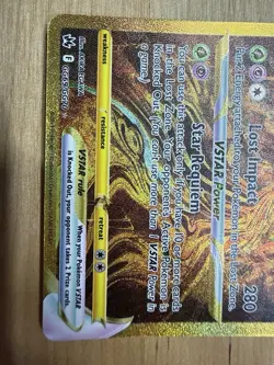 Giratina VSTAR GG69/GG70 Crown Zenith Gold Secret Rare Pokemon Card NM - Image 5