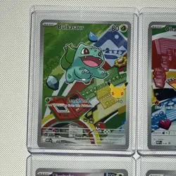 Pokemon TCG First Partner Illustration Collection Series 1 Full Set of 9 - Image 2
