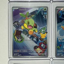 Pokemon TCG First Partner Illustration Collection Series 1 Full Set of 9 - Image 5