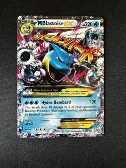 Pokemon TCG, M Blastoise EX 30/146 Holo XY Base Set. (LP) - Image 1
