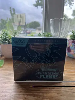 Phantasmal Flames Pokemon TCG ETB Elite Trainer Box New Factory Sealed - Image 1