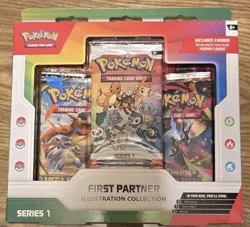 Pokemon First Partner Illustration Collection Series 1 Factory Sealed - Image 1