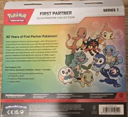 Pokemon First Partner Illustration Collection Series 1 Factory Sealed - Image 2