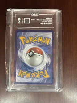 Pokemon Poliwhirl 2023 Pokemon SV151#176/165 Tag 9 Illustration Rare - Image 2