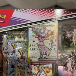 Pokemon TCG Prismatic Evolutions Premium Figure Collection read notes - Image 2