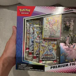 Pokemon TCG Prismatic Evolutions Premium Figure Collection read notes - Image 4