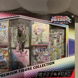 Pokemon TCG Prismatic Evolutions Premium Figure Collection read notes - Image 5