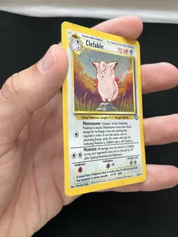 Pokemon Clefable 1/64 Holo Rare Jungle - Image 3