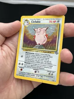 Pokemon Clefable 1/64 Holo Rare Jungle - Image 5