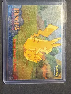 Pokemon TCG Racing Cheek to Cheek Pokemon Topps Pikachu's Vacation 48 - Image 1