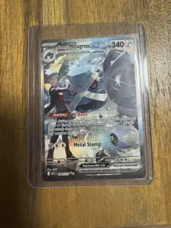 Pokemon Steven's Metagross ex 289/217 Temporal Forces Ultra Rare Full Art Holo - Image 1
