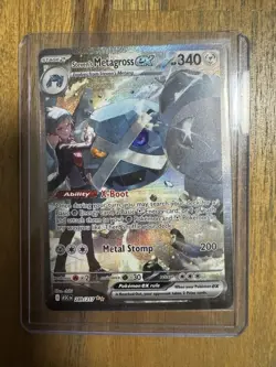 Pokemon Steven's Metagross ex 289/217 Temporal Forces Ultra Rare Full Art Holo - Image 2