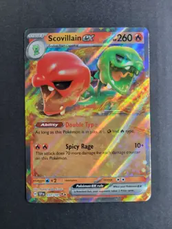 Scovillain Ex 37/191 Pokemon TCG S&V Surging Sparks Double Rare Holo NM - Image 2