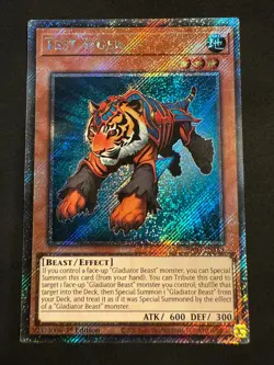 Test Tiger RA03-EN189 Platinum Secret Rare (PSR) Yu-Gi-Oh! - Image 1