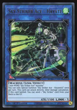 Sky Striker Ace - Hayate - MAMA-EN007 - Ultra Rare - 1st Edition Yugioh - Image 1