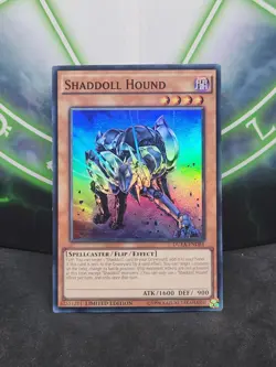 Yugioh Shaddoll Hound Duelist Alliance Deluxe DUEA-ENDE4 Super Rare NM - Image 1