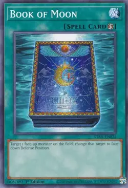 (3x) Book of Moon - STAX-EN025 - NM - Common - 1st edition - Yugioh - Image 1