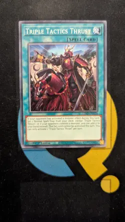 L26D-ENX24 Triple Tactics Thrust Common 1st Ed YuGiOh - Image 1