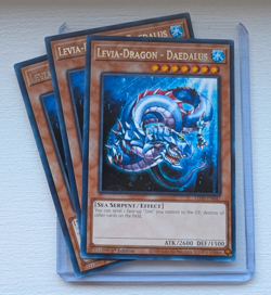 3x Levia-Dragon - Daedalus LED9-EN047 Rare 1st Edition Yugioh - Image 1