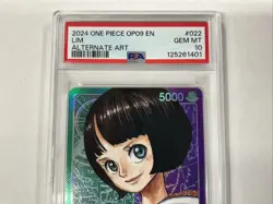 2024 One Piece Emperors in the New World Lim Leader Alt Art #OP09-022 PSA 10 - Image 4