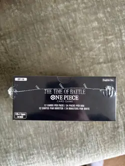 One Piece TCG Booster Box OP16 - The Time of Battle Brand New & Factory Sealed! - Image 2