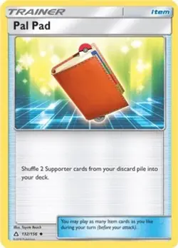 Pal Pad (#132/156) - Reverse Holofoil SM - Ultra Prism LP Pokemon - Image 1