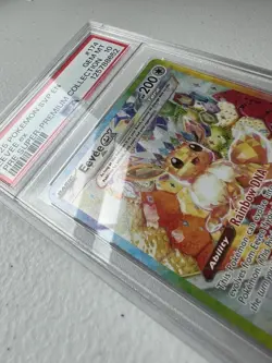 Pokemon 2025 SVP EN-SV Black Star Promo #174 Eevee EX PSA 10 - Image 3