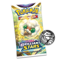 POKEMON TCG BRILLIANT STARS LEAFEON GLACEON BLISTER PACK SET X2 *FACTORY SEALED* - Image 4