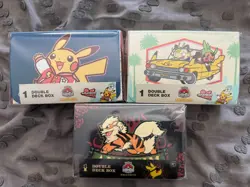 Pokemon World Championships 2025 Anaheim All 3 Double Deck Box Bundle - Image 1