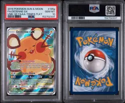 2019 Pokemon Sun & Moon 195a Dedenne GX Promos PSA 10 146266531 - Image 3