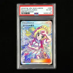 PSA 6 EX-MT 2019 Pokemon JPN Lillie's Full Force C sm11b 068/049 SR - Image 2