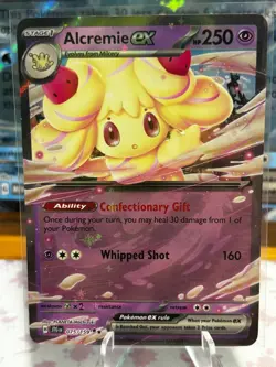 Pokemon TCG - Alcremie ex - 075/159 - Journey Together - NM Double Rare - Image 1