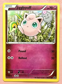 Jigglypuff & Spoink &Snivy~Fairy~Cute Pink Pokemon Cards~Pretty in Pink Gallery~ - Image 1