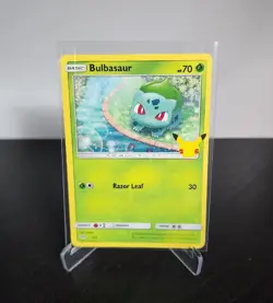 Pokemon TCG Bulbasaur 1/25 McDonalds 25th Anniversary Regular Promo NM/M - Image 1