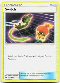Switch 147/168 Uncommon Celestial Storm Pokemon LP - Image 1